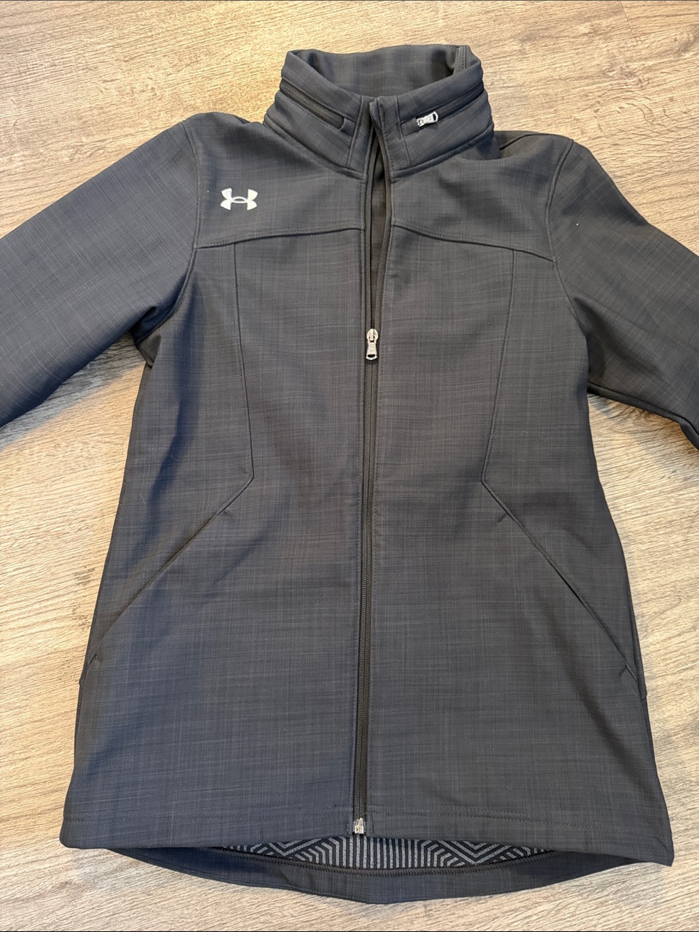 Under Armour ColdGear Infrared Full Zip Jacket Black Women’s XS Fitted